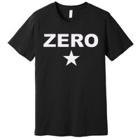 Grunge Alternative Zero Star 90s Rock Band Music Premium T-Shirt