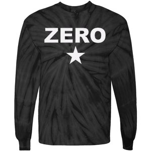 Grunge Alternative Zero Star 90s Rock Band Music Tie-Dye Long Sleeve Shirt