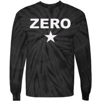 Grunge Alternative Zero Star 90s Rock Band Music Tie-Dye Long Sleeve Shirt