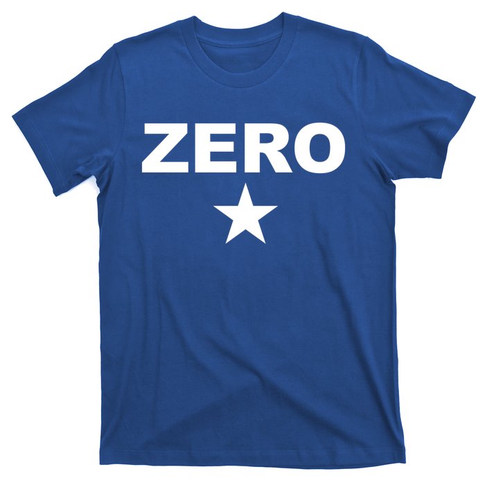 Grunge Alternative Zero Star 90s Rock Band Music Gift T-Shirt