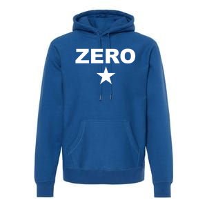 Grunge Alternative Zero Star 90s Rock Band Music Gift Premium Hoodie