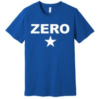 Grunge Alternative Zero Star 90s Rock Band Music Gift Premium T-Shirt