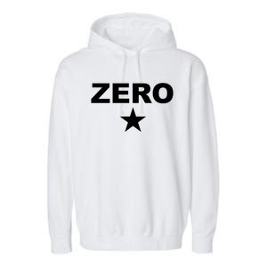 Grunge Alternative Zero Star 90s Rock Band Music Gift Garment-Dyed Fleece Hoodie