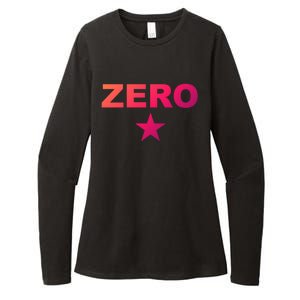 Grunge Alternative Zero Star 90s Rock Band Music Gift Womens CVC Long Sleeve Shirt