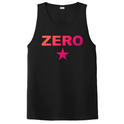 Grunge Alternative Zero Star 90s Rock Band Music Gift PosiCharge Competitor Tank