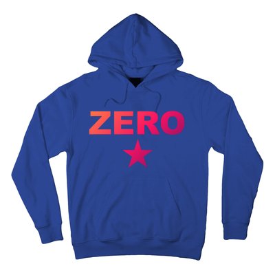 Grunge Alternative Zero Star 90s Rock Band Music Gift Hoodie