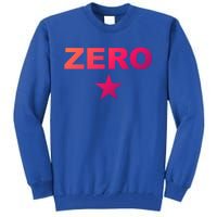 Grunge Alternative Zero Star 90s Rock Band Music Gift Tall Sweatshirt