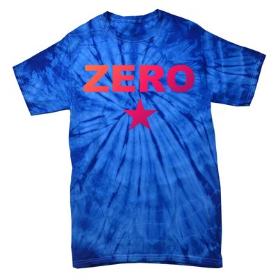 Grunge Alternative Zero Star 90s Rock Band Music Gift Tie-Dye T-Shirt