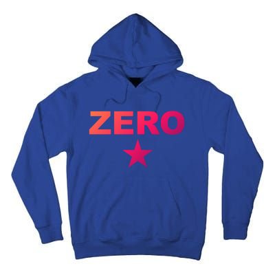 Grunge Alternative Zero Star 90s Rock Band Music Gift Tall Hoodie