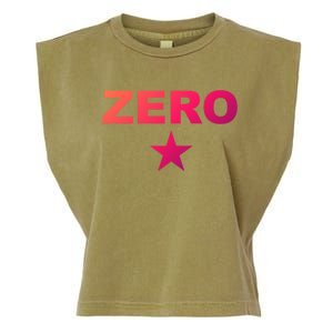 Grunge Alternative Zero Star 90s Rock Band Music Gift Garment-Dyed Women's Muscle Tee