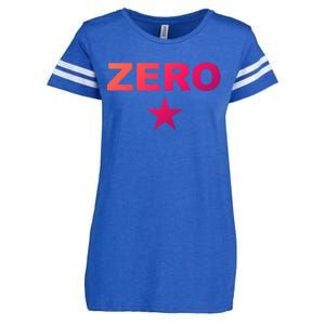 Grunge Alternative Zero Star 90s Rock Band Music Gift Enza Ladies Jersey Football T-Shirt