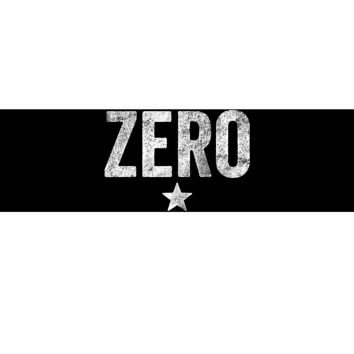 Grunge Alternative Zero Star 90s Rock Music Bumper Sticker