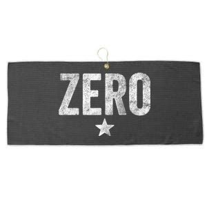 Grunge Alternative Zero Star 90s Rock Music Large Microfiber Waffle Golf Towel