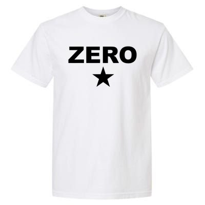 Grunge Alternative Zero Star 90s Rock Band Music Garment-Dyed Heavyweight T-Shirt