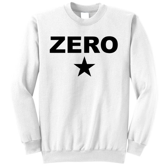 Grunge Alternative Zero Star 90s Rock Band Music Sweatshirt