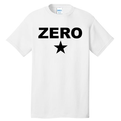 Grunge Alternative Zero Star 90s Rock Band Music Tall T-Shirt