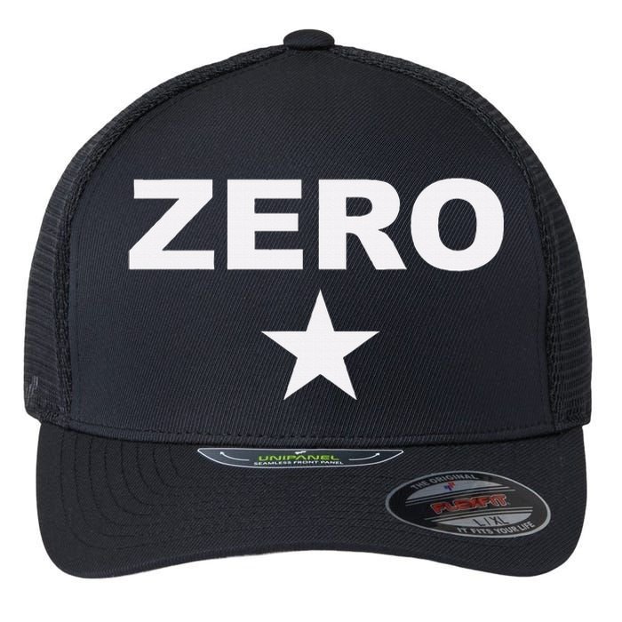 Grunge Alternative Zero Star 90s Rock Band Music Flexfit Unipanel Trucker Cap