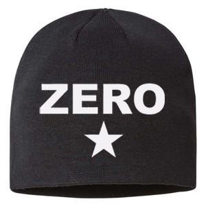 Grunge Alternative Zero Star 90s Rock Band Music Sustainable Beanie