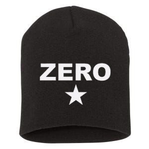 Grunge Alternative Zero Star 90s Rock Band Music Short Acrylic Beanie