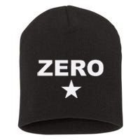 Grunge Alternative Zero Star 90s Rock Band Music Short Acrylic Beanie