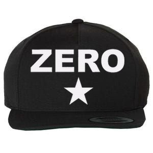 Grunge Alternative Zero Star 90s Rock Band Music Wool Snapback Cap