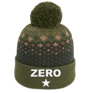 Grunge Alternative Zero Star 90s Rock Band Music The Baniff Cuffed Pom Beanie