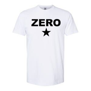 Grunge Alternative Zero Star 90s Rock Band Music Softstyle CVC T-Shirt