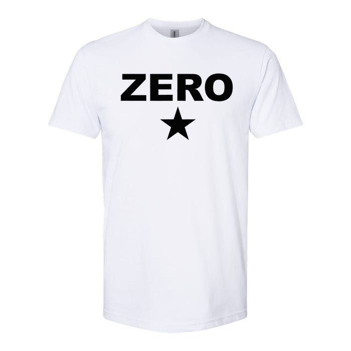 Grunge Alternative Zero Star 90s Rock Band Music Softstyle CVC T-Shirt