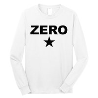 Grunge Alternative Zero Star 90s Rock Band Music Long Sleeve Shirt