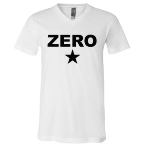 Grunge Alternative Zero Star 90s Rock Band Music V-Neck T-Shirt