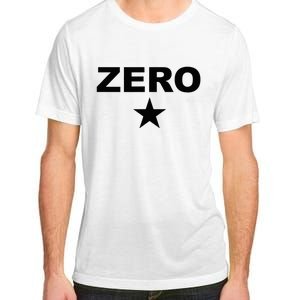 Grunge Alternative Zero Star 90s Rock Band Music Adult ChromaSoft Performance T-Shirt