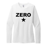 Grunge Alternative Zero Star 90s Rock Band Music Womens CVC Long Sleeve Shirt