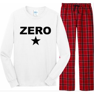 Grunge Alternative Zero Star 90s Rock Band Music Long Sleeve Pajama Set