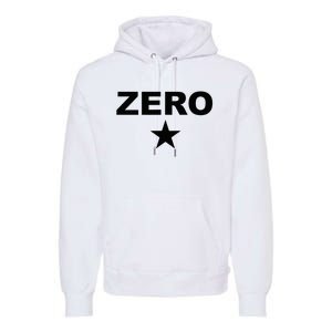 Grunge Alternative Zero Star 90s Rock Band Music Premium Hoodie