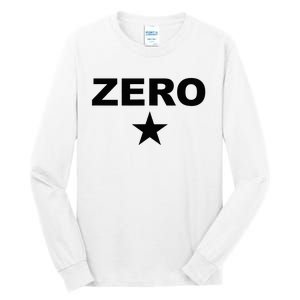 Grunge Alternative Zero Star 90s Rock Band Music Tall Long Sleeve T-Shirt