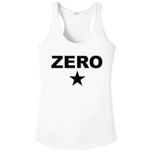 Grunge Alternative Zero Star 90s Rock Band Music Ladies PosiCharge Competitor Racerback Tank