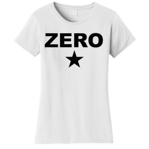 Grunge Alternative Zero Star 90s Rock Band Music Women's T-Shirt