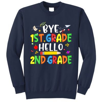 Graduation Bye 1st Grade Hello 2nd Grade Back to School Sweatshirt