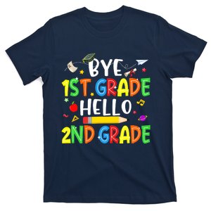 Graduation Bye 1st Grade Hello 2nd Grade Back to School T-Shirt