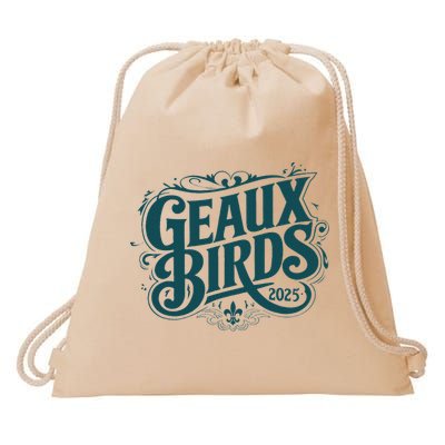 Geaux Birds 2025 Drawstring Bag