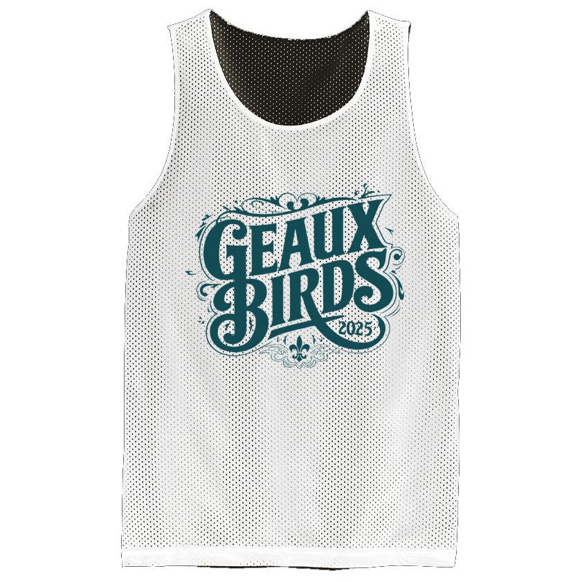 Geaux Birds 2025 Mesh Reversible Basketball Jersey Tank