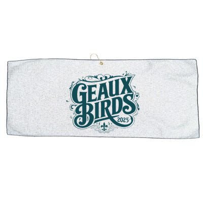 Geaux Birds 2025 Large Microfiber Waffle Golf Towel
