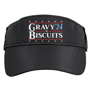 Gravy & Biscuits 24 Funny Presidential Election 2024 Parody Adult Drive Performance Visor