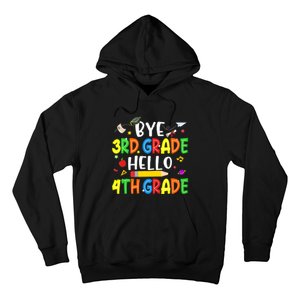 Graduation Bye 3rd Grade Hello 4th Grade Back to School Hoodie