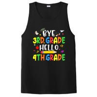 Graduation Bye 3rd Grade Hello 4th Grade Back to School PosiCharge Competitor Tank