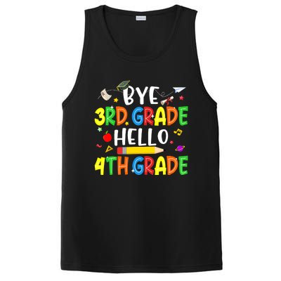 Graduation Bye 3rd Grade Hello 4th Grade Back to School PosiCharge Competitor Tank