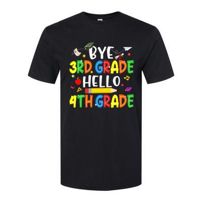 Graduation Bye 3rd Grade Hello 4th Grade Back to School Softstyle CVC T-Shirt