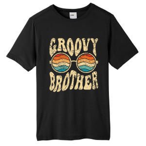 Groovy Brother 70s Aesthetic 1970's Retro Brother Hippie Tall Fusion ChromaSoft Performance T-Shirt