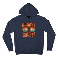 Groovy Brother 70s Aesthetic 1970S Retro Brother Hippie Hoodie