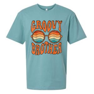 Groovy Brother 70s Aesthetic 1970S Retro Brother Hippie Sueded Cloud Jersey T-Shirt